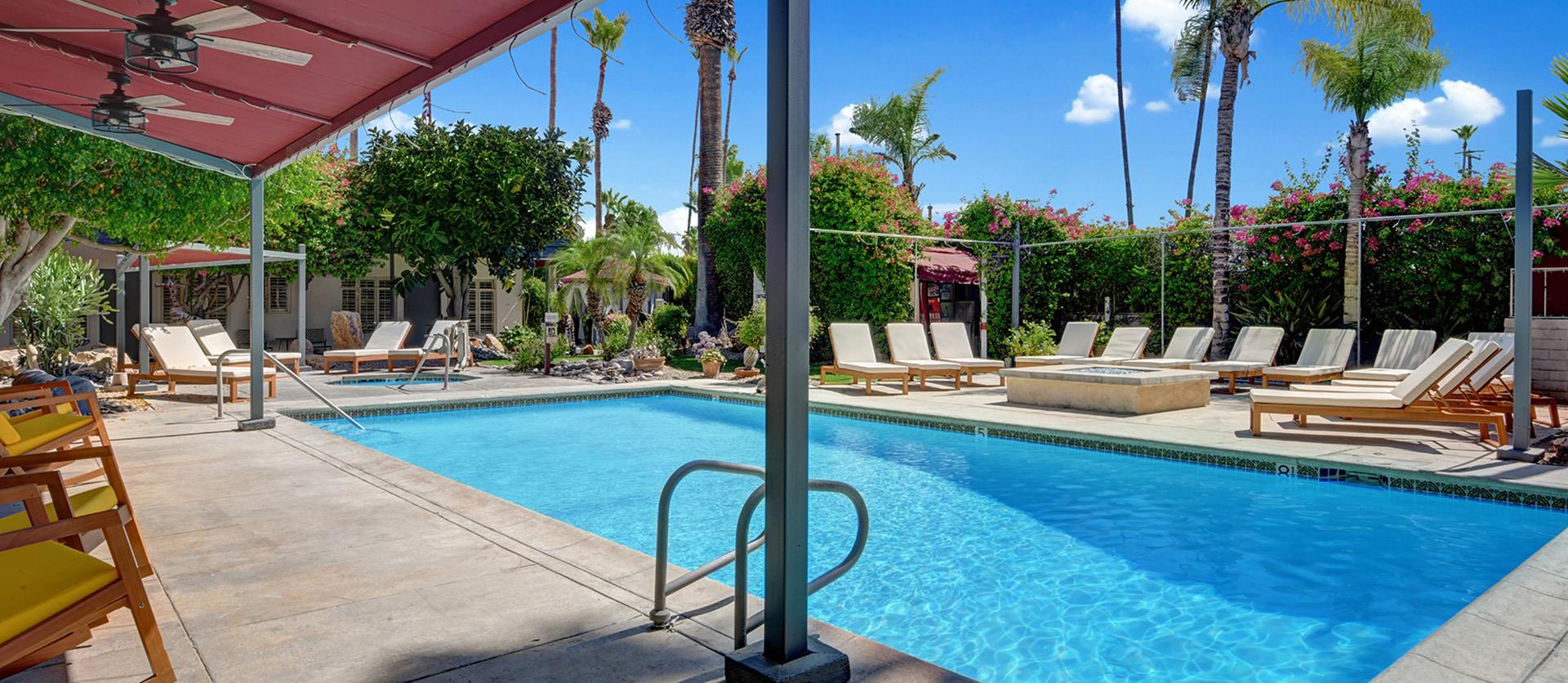 View of pool facing Northeast